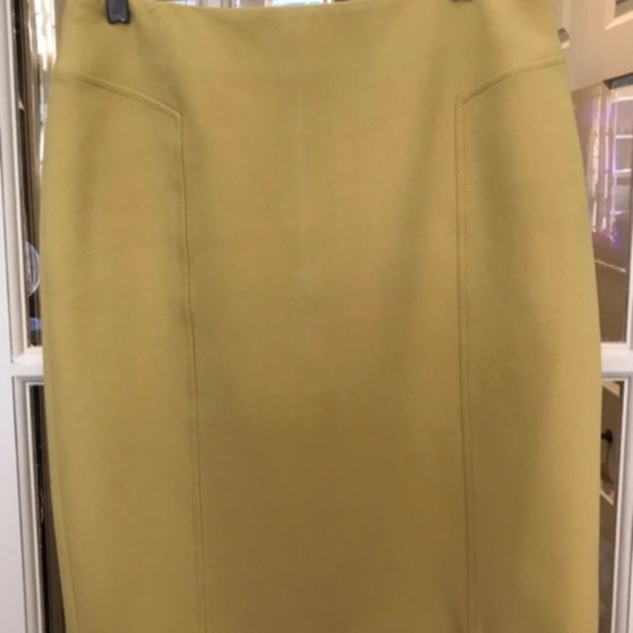 Halogen Warm Toned Yellow Skirt - Picture 1 of 3